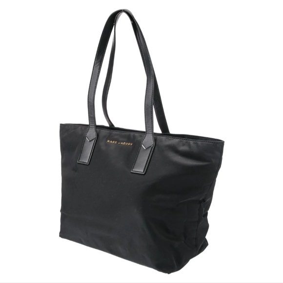 🖤MARC JACOBS🖤Black Nylon Wingman Tote Bag/NWOT - Picture 2 of 6